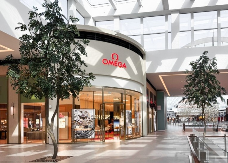 Künstliche Ficusbäume in der Dubai Mall