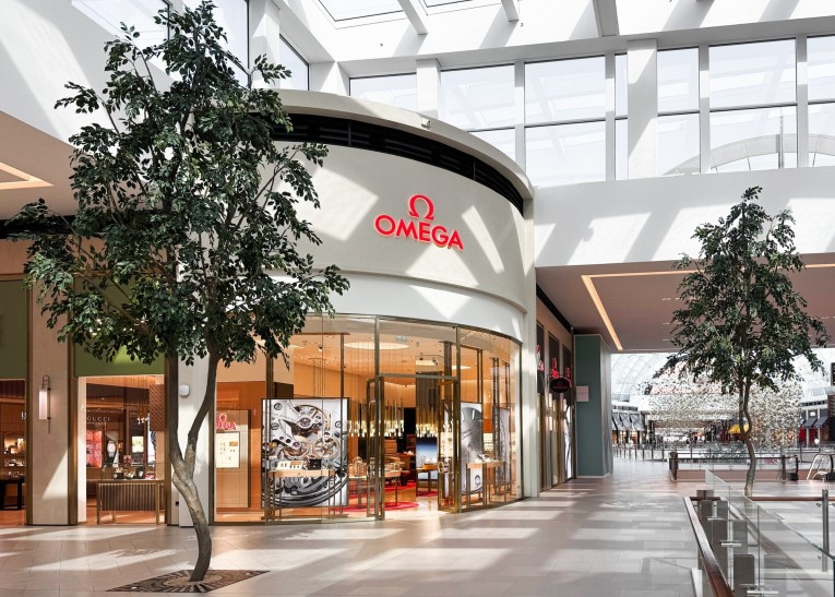 Künstliche Ficusbäume in der Dubai Mall