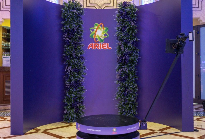 Ariel lavender promotion in Dubai, UAE