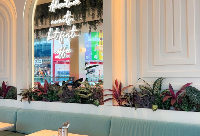 Artificial planting and hanging foliage installed in EL&N